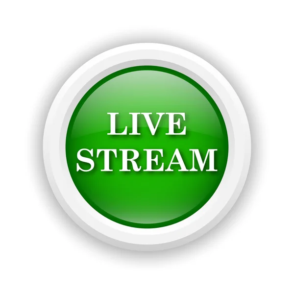 Live stream pictogram — Stockfoto