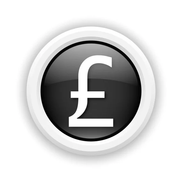 Pound icon — Stock Photo, Image