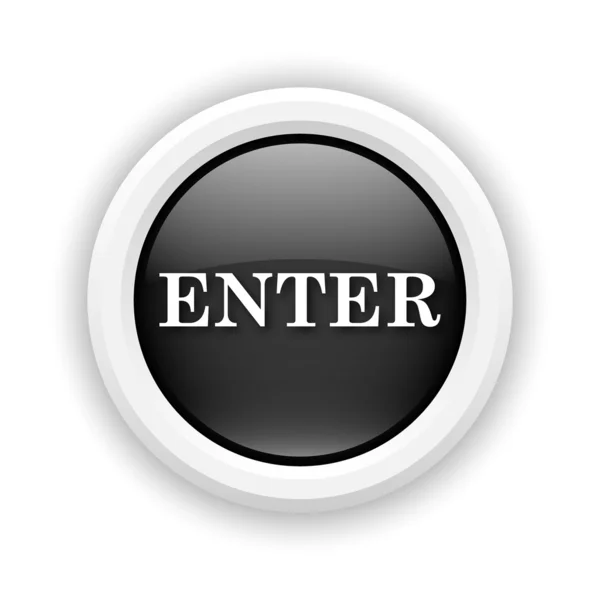 Enter icon — Stock Photo, Image