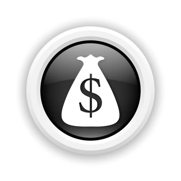 Dollar sæk ikon - Stock-foto