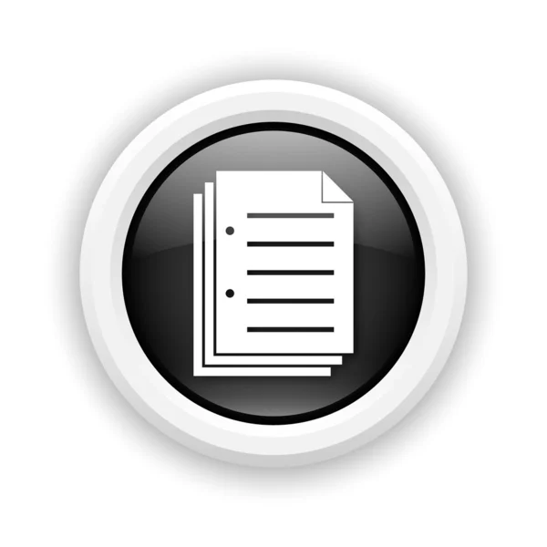 Document icon — Stock Photo, Image
