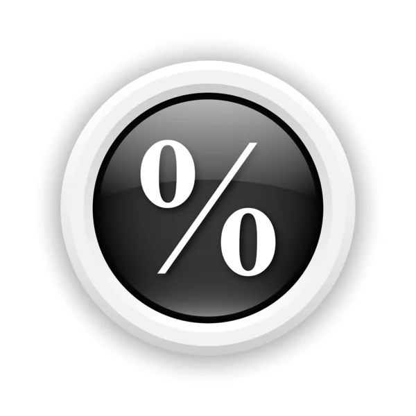 Icona percentuale — Foto Stock