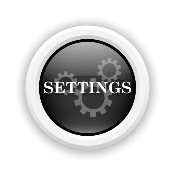 Settings icon — Stock Photo, Image