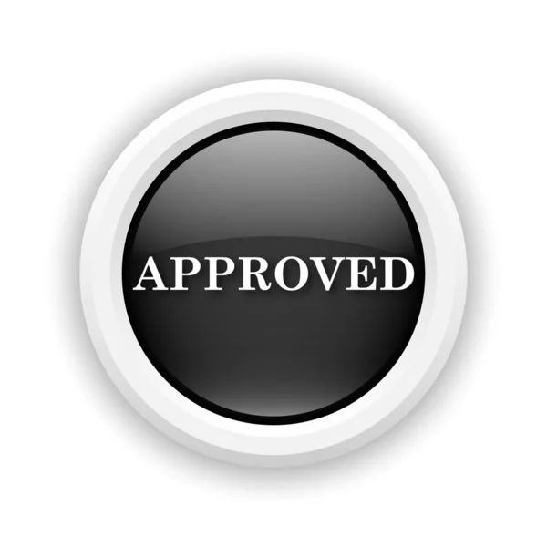 Approved icon — Stock Photo, Image