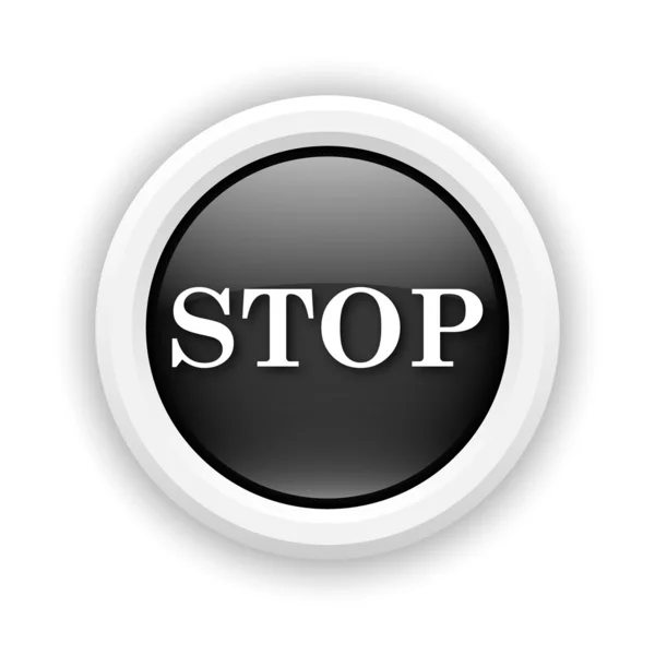 Stop pictogram — Stockfoto