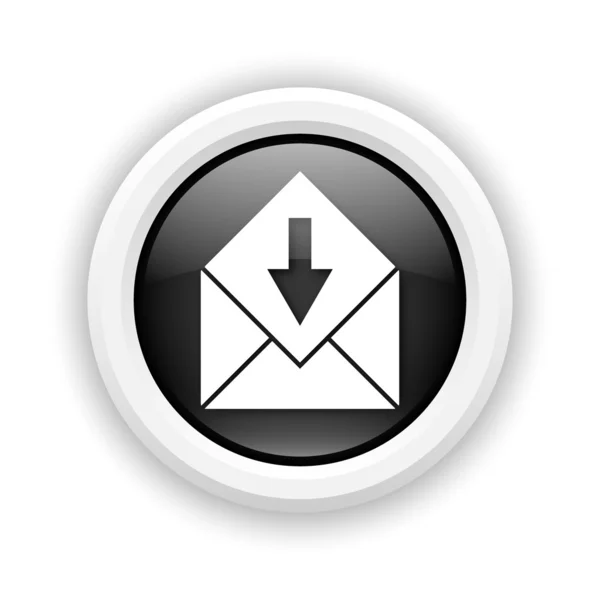 Ontvangen e-mailpictogram — Stockfoto