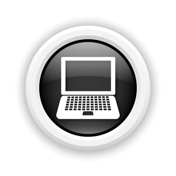 Laptop icon — Stock Photo, Image