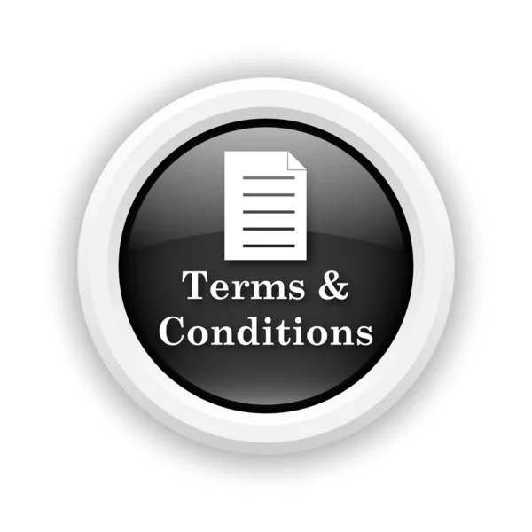 Terms and conditions icon — Stock Photo, Image