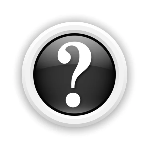 Question mark icon — Stock Photo, Image