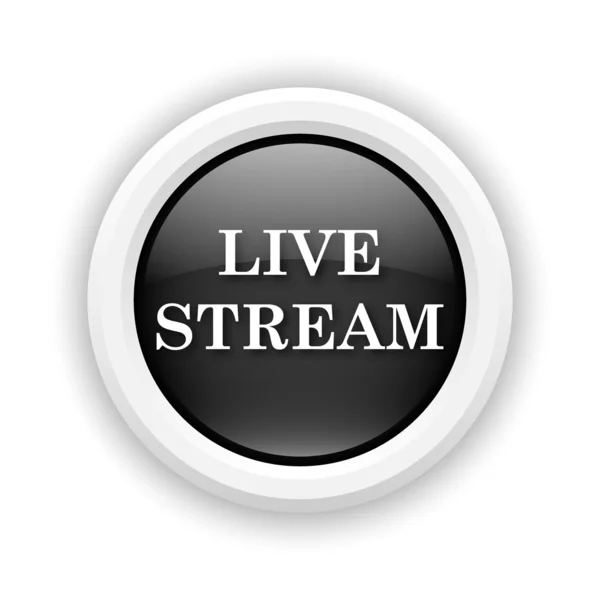 Live stream pictogram — Stockfoto