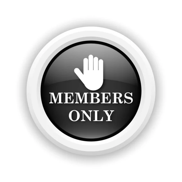Icône Membres seulement — Photo