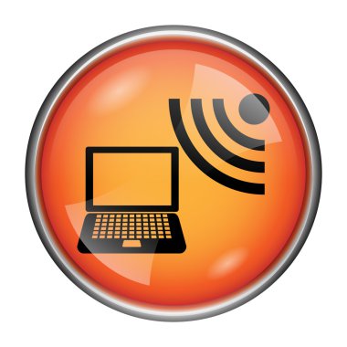 kablosuz dizüstü bilgisayar simgesi
