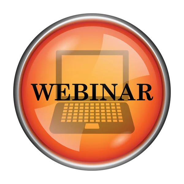 Icona del webinar — Foto Stock