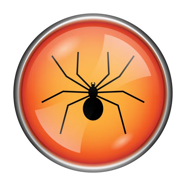 Ikona pająk — Zdjęcie stockowe