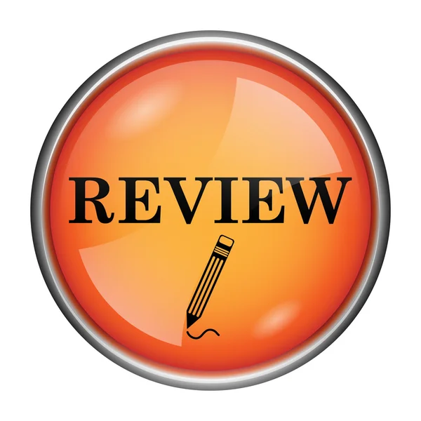 Review icon — Stock Photo, Image