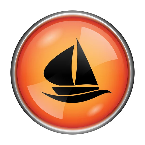 Sailboat icon — Stock Photo, Image