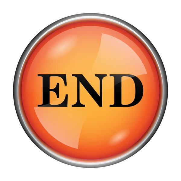End icon — Stock Photo, Image