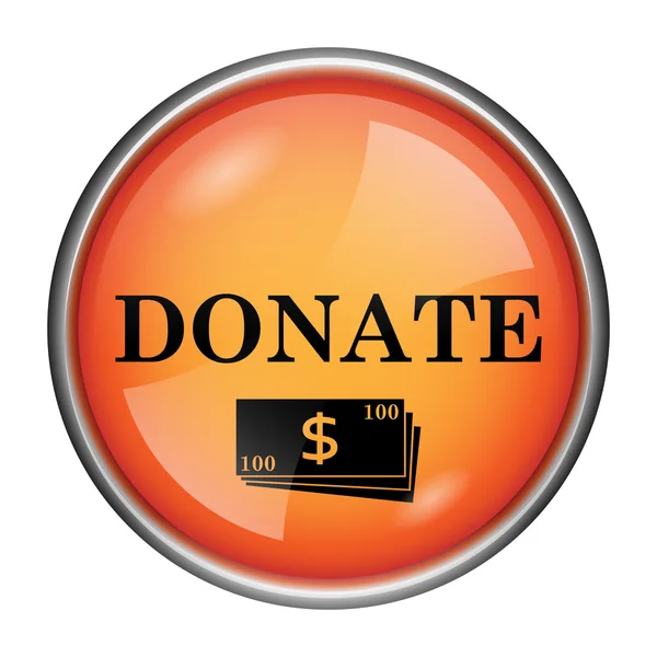 Donate icon — Stock Photo, Image