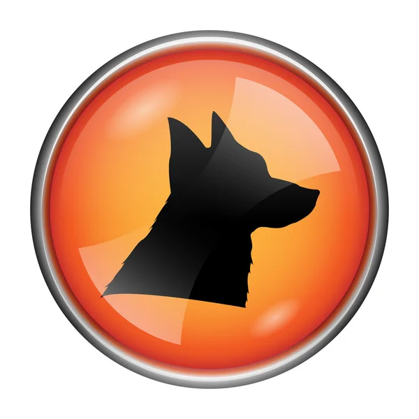 Dog icon — Stock Photo, Image