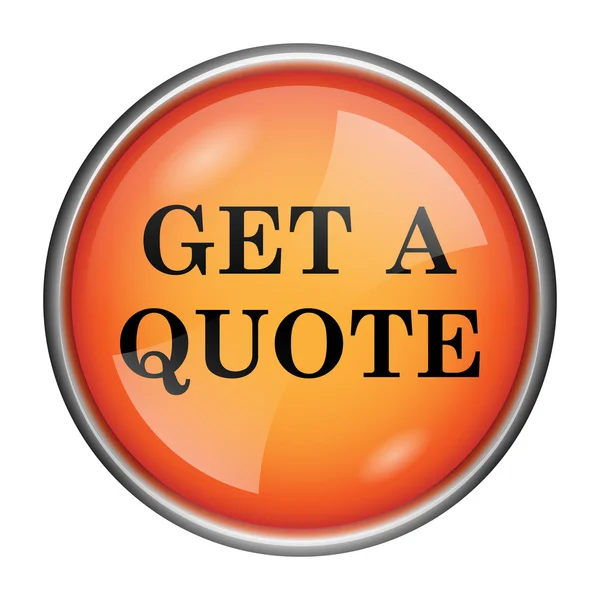 Get a quote icon — Stock Photo, Image