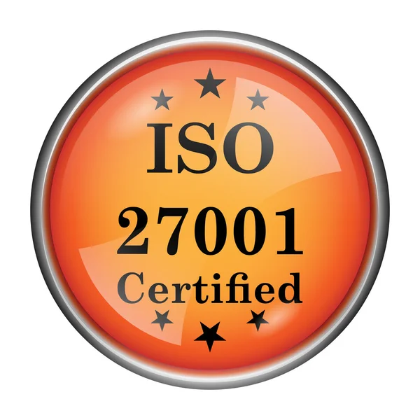 ISO 27001 icono —  Fotos de Stock