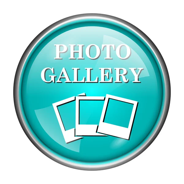 Photo gallery icon — Stock Photo, Image