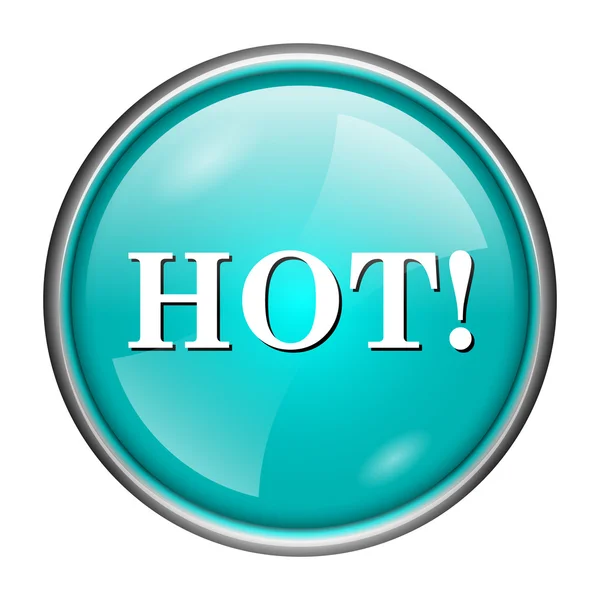 Hot icon — Stock Photo, Image