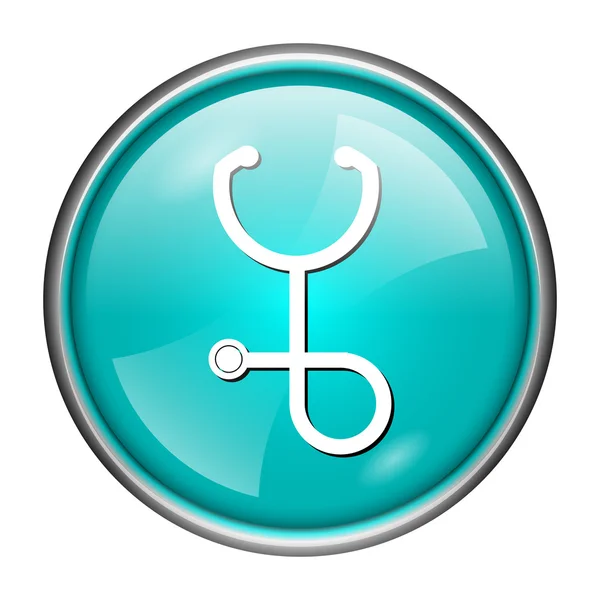 Icona dello stetoscopio — Foto Stock
