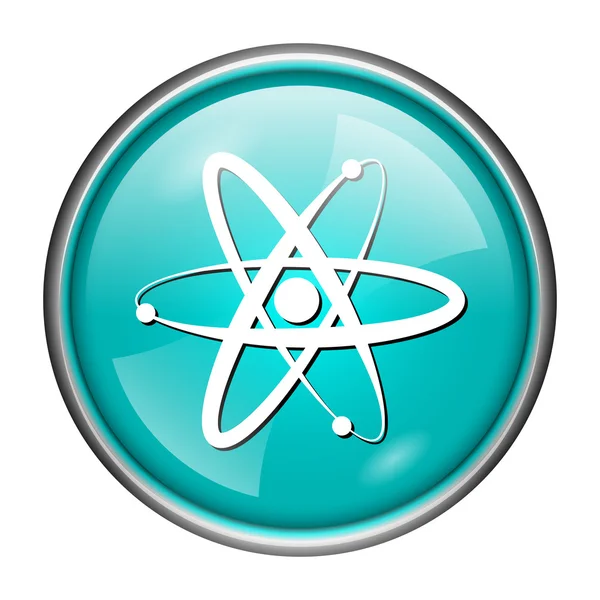 Atomen pictogram — Stockfoto