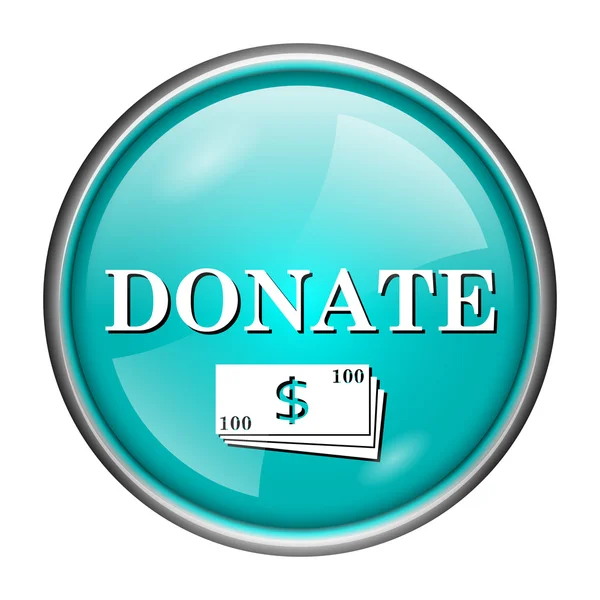 Donate icon — Stock Photo, Image