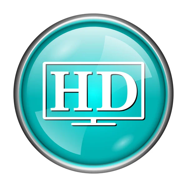 Icône de télévision hd — Photo