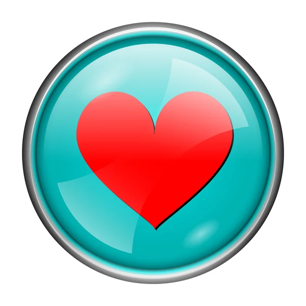 Heart icon — Stock Photo, Image