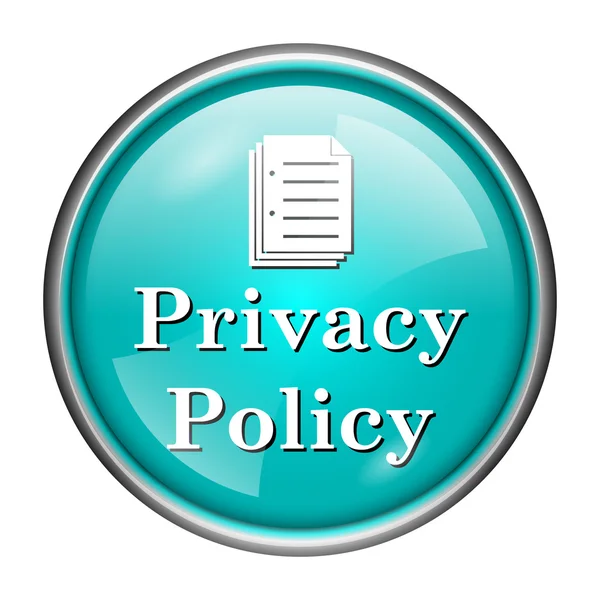 Privacy policy icon — Stock Photo, Image