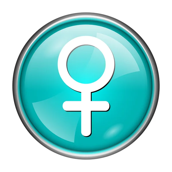 Female sign icon — Stock Photo, Image