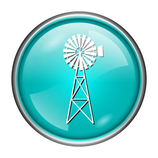 Classic windmill icon — Stock Photo, Image