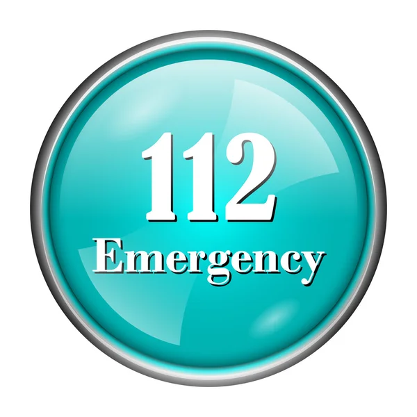 112 Icono de emergencia —  Fotos de Stock