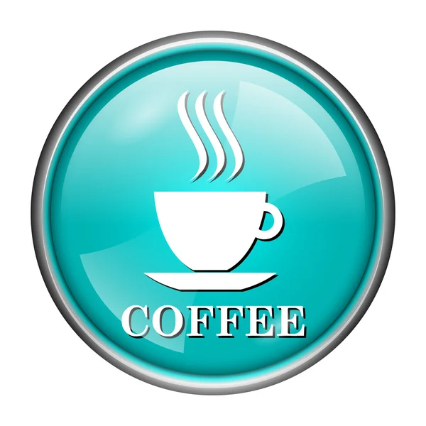 Ikona šálku kávy — Stock fotografie