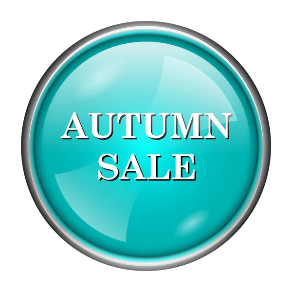 Autumn sale icon — Stock Photo, Image