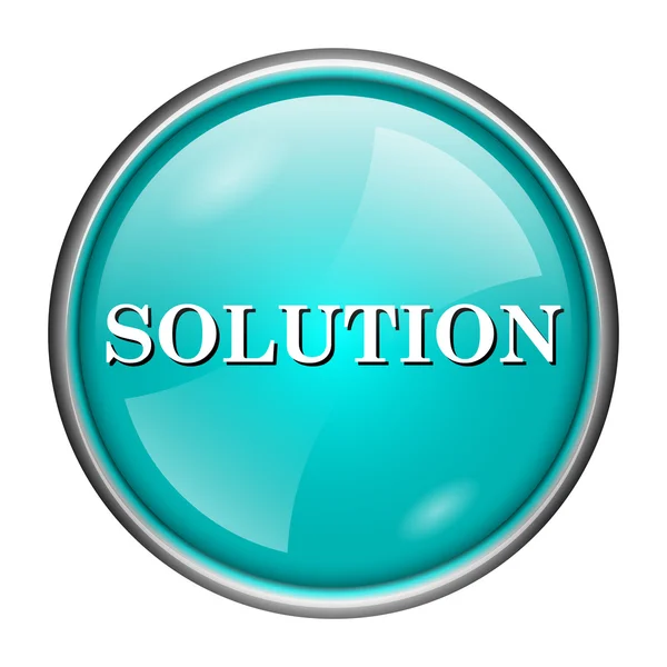 Solution icon — Stock Photo, Image
