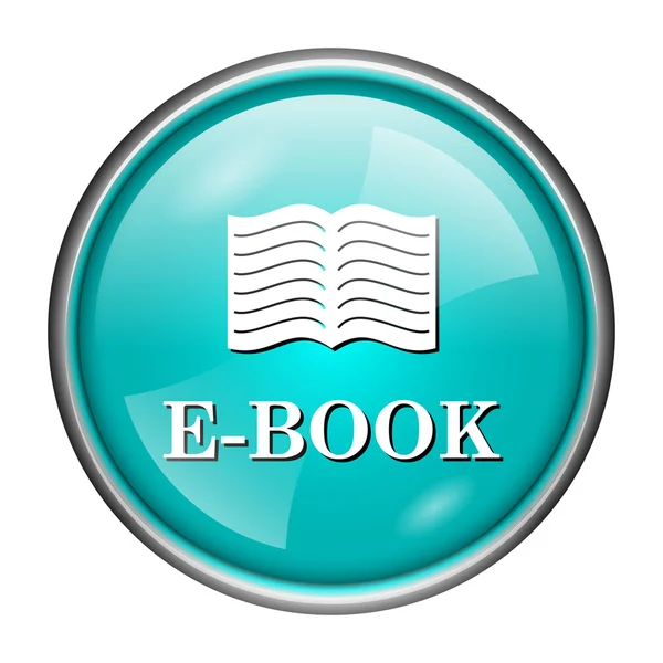 Ícone de e-book — Fotografia de Stock