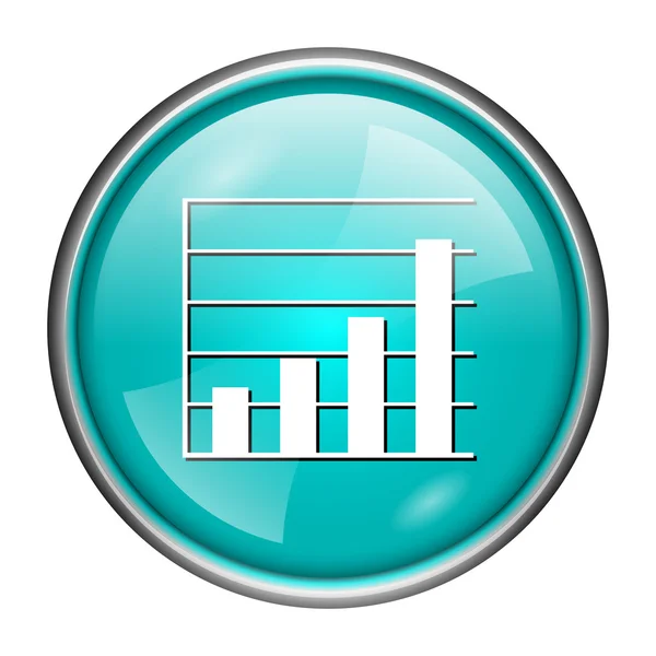 Gráfico barras icono —  Fotos de Stock