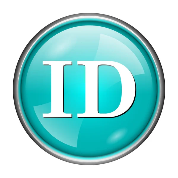 Icono ID — Foto de Stock