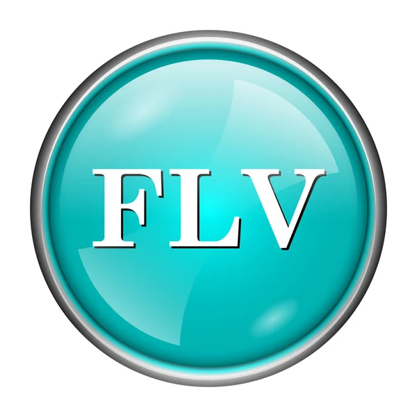 FLV icon — Stock Photo, Image