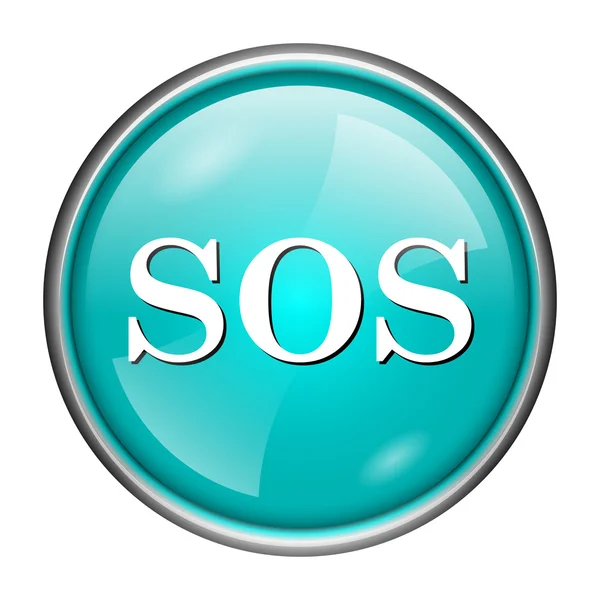 SOS icon — Stock Photo, Image