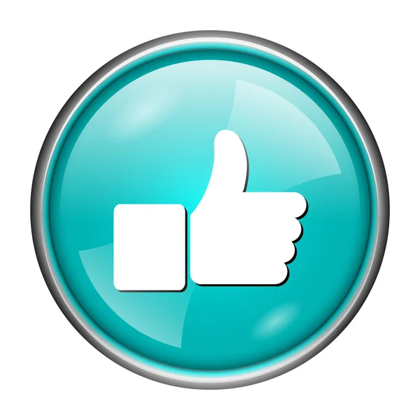 Thumb up icon — Stock Photo, Image