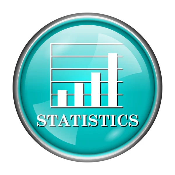 Statistics icon — Stock Photo, Image