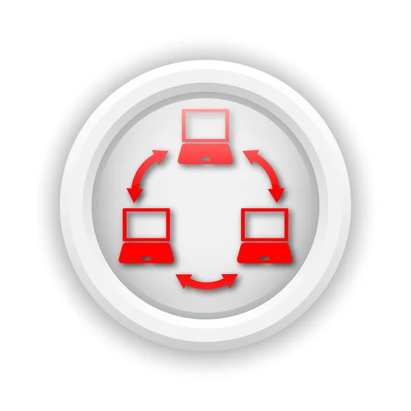 Computer netwerkpictogram — Stockfoto