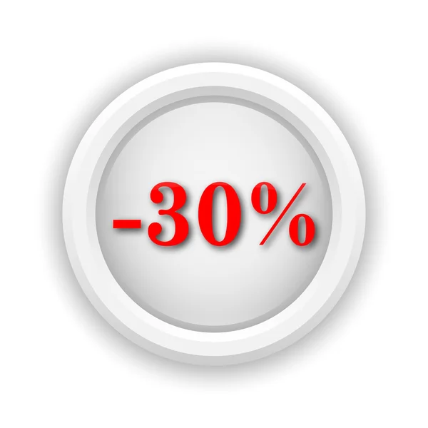 30 percent discount icon — Stock Photo, Image