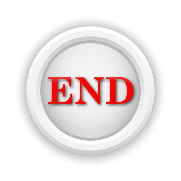 End icon — Stock Photo, Image