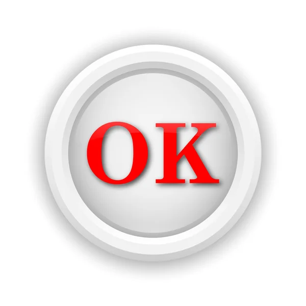 OK icon — Stock Photo, Image